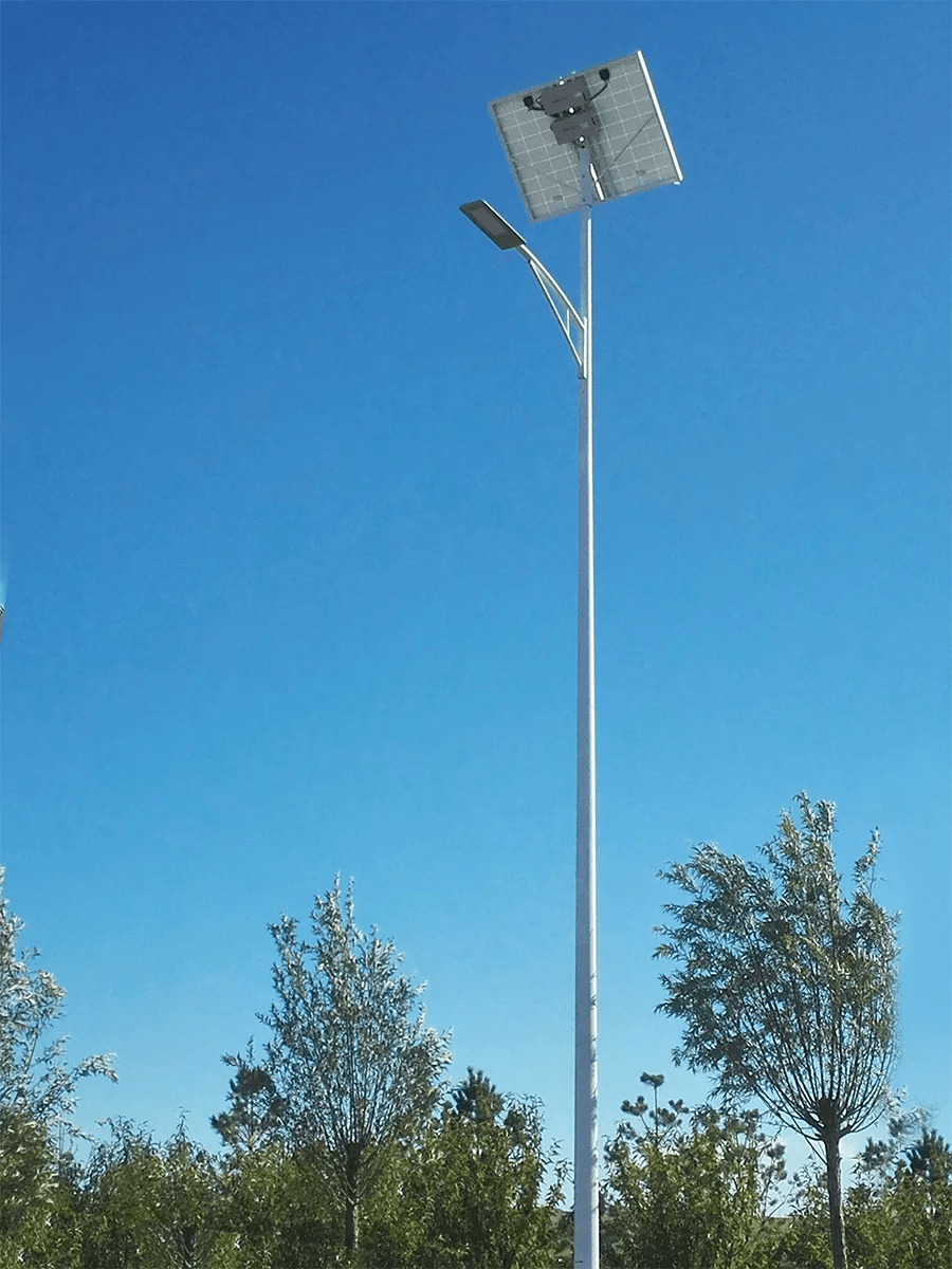Inner Mongolia IOT Solar Street Light Project